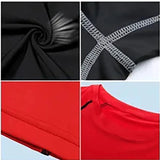 Men's Quick Dry Compression Shirt Short Sleeve Gym Workout T-Shirt
