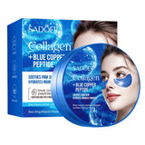 Collagen Eye Mask Caffeine Patches for Dark Circles - 10 Pairs