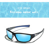 Polarized Sports Sunglasses for Cycling, Fishing, Running - Unisex Eyewear