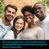 NAD+ Boost with Resveratrol 120 Capsules - Cellular Vitality & Energy Support