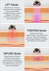 Red Light Facial and Neck Beauty Device for Skincare Routine
