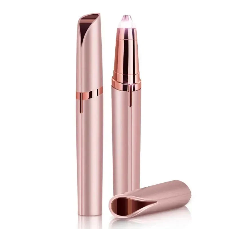 Electric Eyebrow Trimmer USB Rechargeable Mini Shaver Painless Hair Removal