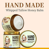 Handmade Honey Whipped Tallow Face Cream 4oz Moisturizing & Nourishing