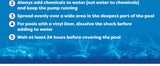 Cal-Hypo Granular Pool Shock Sanitizer for Clear Water, 6/12/24 Pack