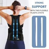 Posture Support Sitting Trainer | Adjustable Unisex Back Support Aid