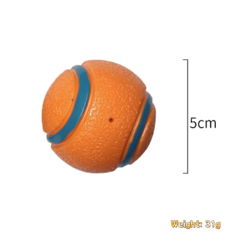 Tough Dog Toy Ball Chew Proof Elastic Fetch Ball for All Dog Sizes
