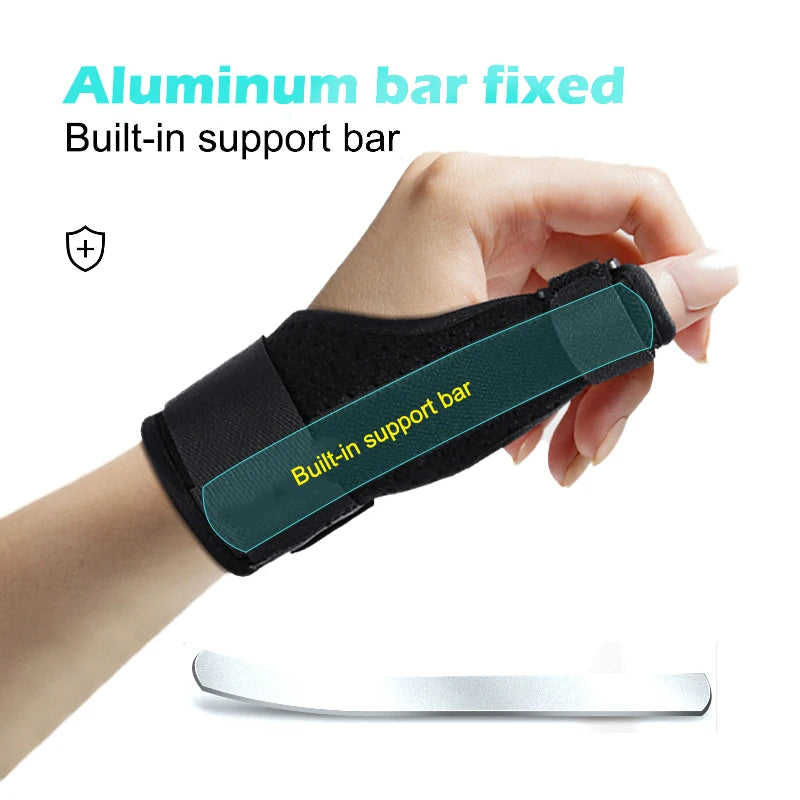 Universal Wrist Thumb Support Brace with Steel Splint for Carpal Tunnel