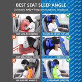 3D Contoured Travel Pillow Soft Adjustable Eye Mask Travel Accessories