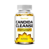 Candida Cleanse 120 Capsules for Daily Routines and Digestive Health
