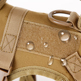 Tactical Cat Harness Adjustable Escape Proof Soft Mesh Vest for Walking
