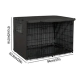 Pet Cage Cover Waterproof Oxford Dog Cat Crate Cover for Indoor Use