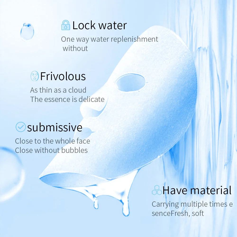 Centella Collagen Face Mask 20pcs Hydrating Skin Care Sheet Masks