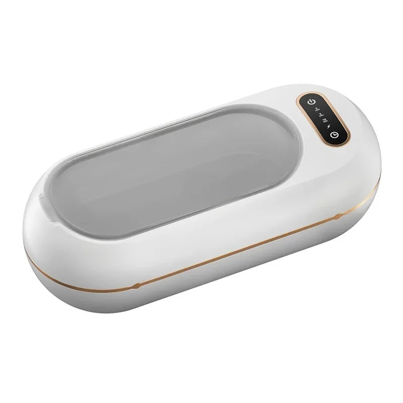 Ultrasonic Cleaner 45KHz for Glasses & Jewelry - Efficient Home Cleaning