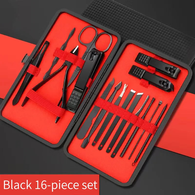 Nail Clipper Set - 5 Beauty Tools for Manicure & Pedicure Care