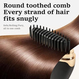 Wireless Mini Hair Straightener Brush, Rechargeable for Travel Gift