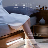 LED Strip Light Motion Sensor Dimmable Rechargeable Night Lighting Bar