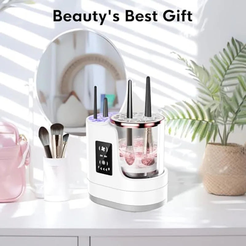 3-in-1 Electric Makeup Brush Cleaner & Dryer Tool for Beauty Accessories