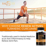 Turmeric Ginger Supplement with Curcumin and Black Pepper, 2360 Mg
