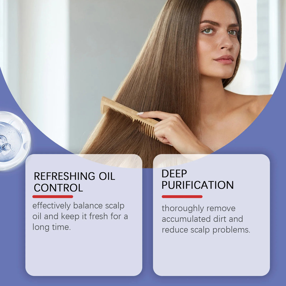 Selenium Sulfide Shampoo 8oz Deep Cleansing Dandruff Treatment