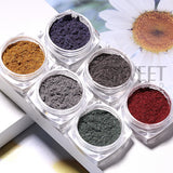 Cat Eye Chrome Magnetic Nail Powder - 6 Colors DIY Manicure Decor