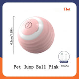Interactive Rolling Electric Ball Toy for Cats - Rechargeable Pet Accessory