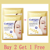 Korean Collagen Facial Mask 10pcs - Anti-Aging, Moisturizing, Brightening