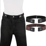 Invisible Elastic Belt for Women & Men - Traceless Design for Jeans & Pants