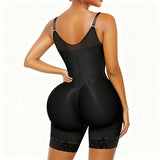 Colombian Full Body Shaper Girdle with Detachable Straps for Tummy Control
