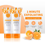 Orange Exfoliating Gel 50g - Gentle Skin Brightening Scrub & Moisturizer