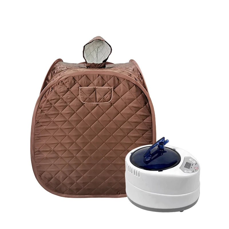 Portable Full Body Sauna Set with 3L Steamer & Remote Control