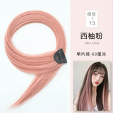 60cm Clip In Hair Extensions Synthetic Long Straight Hairpiece Accessories
