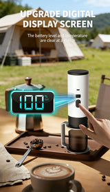 Portable 3-in-1 Wireless Espresso Coffee Maker for Car Home Camping