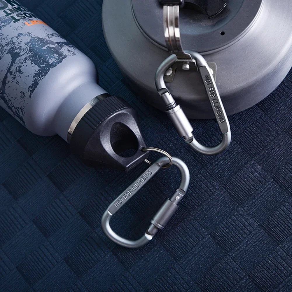 Carabiner Set 4-6PCS Aluminum Tactical Keychain Clips for Camping EDC