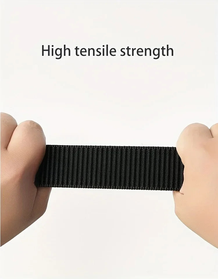 Automatic Buckle Canvas Tactical Belt for Men - Outdoor Workwear