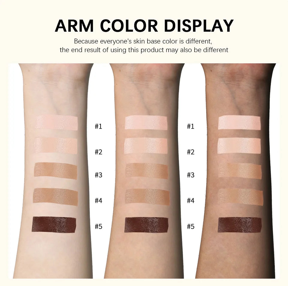 Matte BB Cream Foundation with Oil Control, 5 Colors Available, 30ml