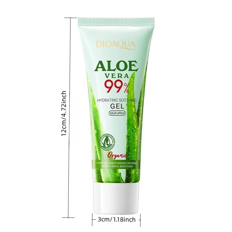 Aloe Vera Gel for Face and Body, Hydrating and Moisturizing, 66ml