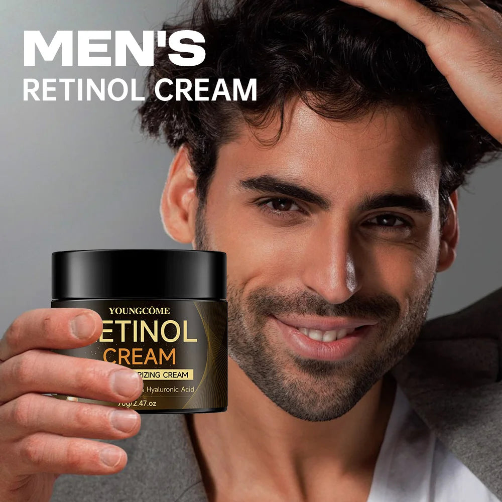 Men's Retinol Moisturizing Cream 40g - Anti-Aging Face Cream for Men