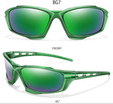 Polarized Sports Sunglasses for Cycling, Fishing, Running - Unisex Eyewear