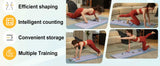 Multi-Functional Pilates Board with Resistance Bands for Home Fitness