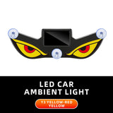 Solar Powered Neon Light LED Car Ambient Lamp USB Rechargeable Cool Effect