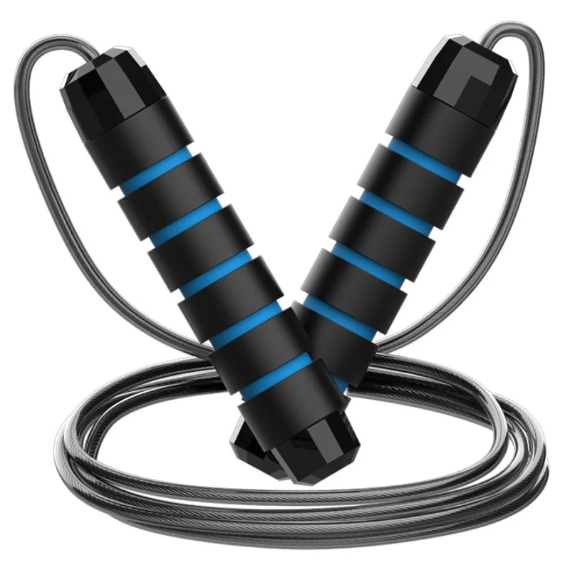 Jump Rope Adjustable Steel Wire Tangle-Free Fitness Workout Equipment
