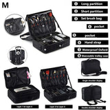 Professional Makeup Case Large Capacity Cosmetic Organizer for Travel