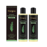 Hoegoa Rosemary Hair Growth Shampoo 3pcs Hydrolyzed Keratin Moisturizing Repair