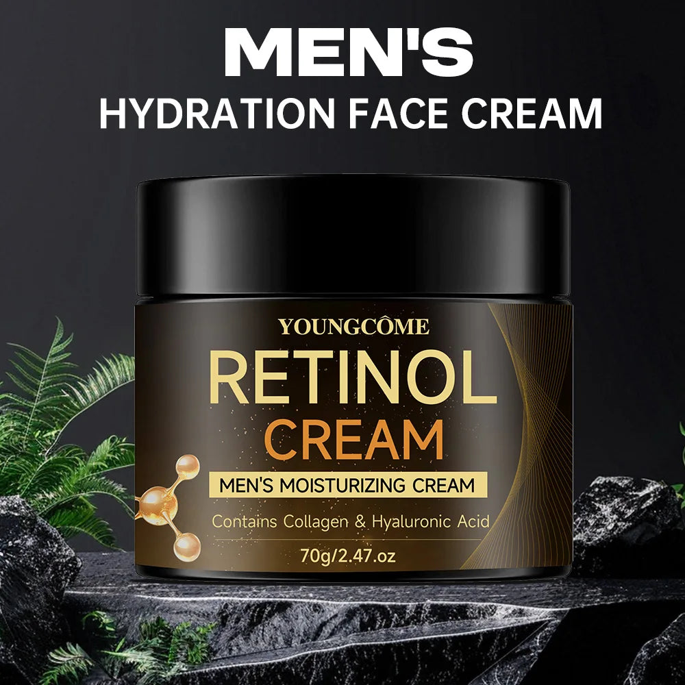 Men's Retinol Moisturizing Cream 40g - Anti-Aging Face Cream for Men