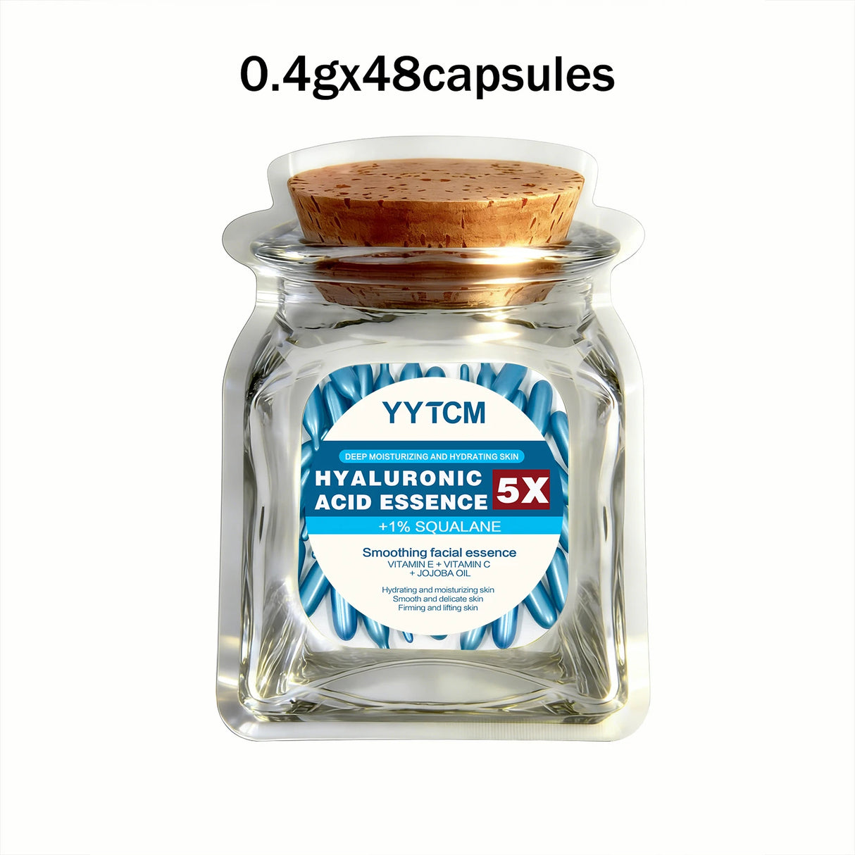 Hyaluronic Acid Moisturizing Capsules 30 Count - Brightening Essence