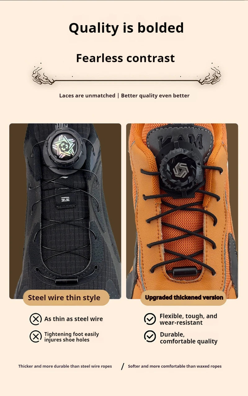 Automatic No Tie Shoelaces for Kids & Adults - 1 Pair/2 Pairs Available