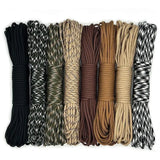 Braided Paracord 4mm Thick 30m for Camping, Hiking, DIY Projects