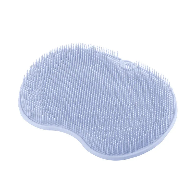 Silicone Foot Scrubber Brush Pad with Suction Cups for Bath Massage