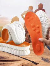 Latex Sport Insoles Orthotic Arch Support Cushion Pads for Shoes
