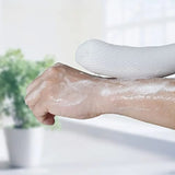 Body Back Bath Brush with Long Handle & Mesh Bag - Exfoliating Shower Tool
